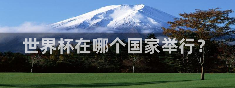 2026世界杯倒计时:世界杯在哪个国家举行?